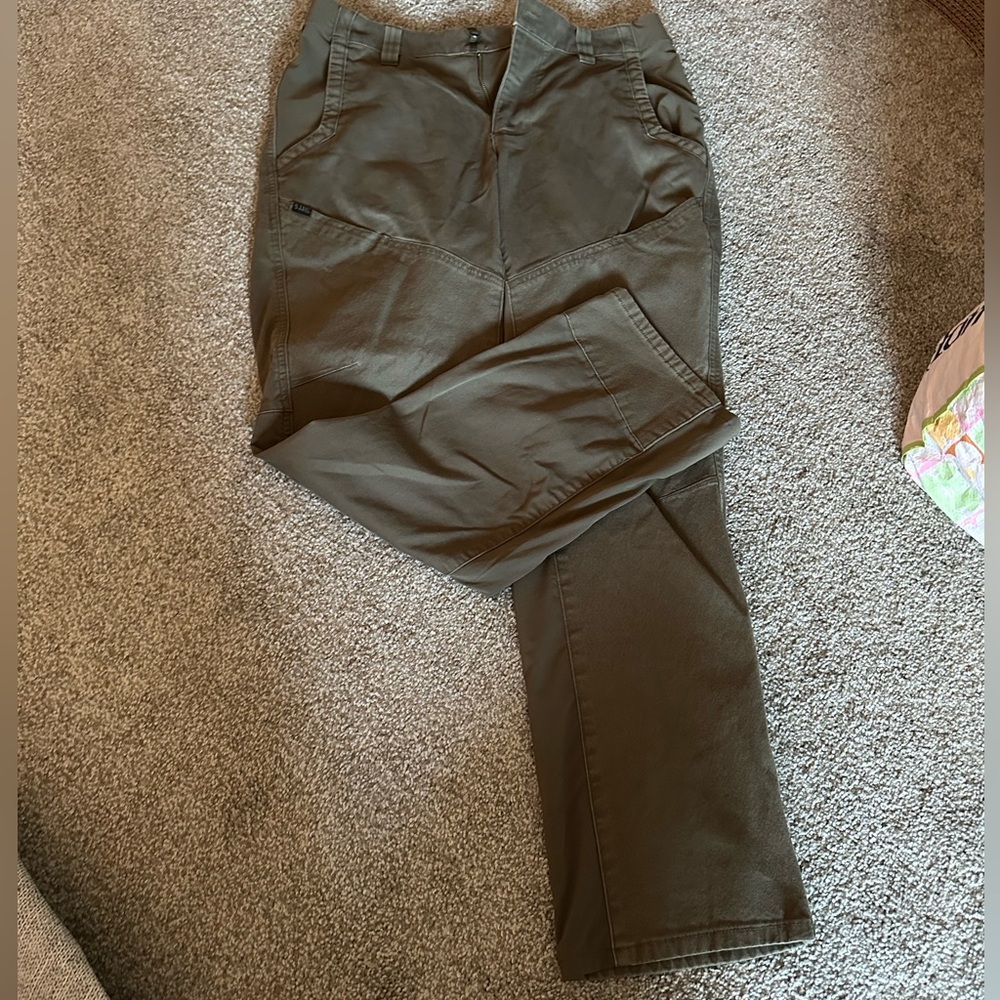 5.11 Tactical Charcoal-Olive Cargo Pants